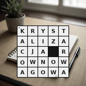 Hasło krzyżówkowe krystalizacja - krystalizacja równowagowa – rozwiązanie, synonimy, podpowiedzi i definicje krzyżówkowe